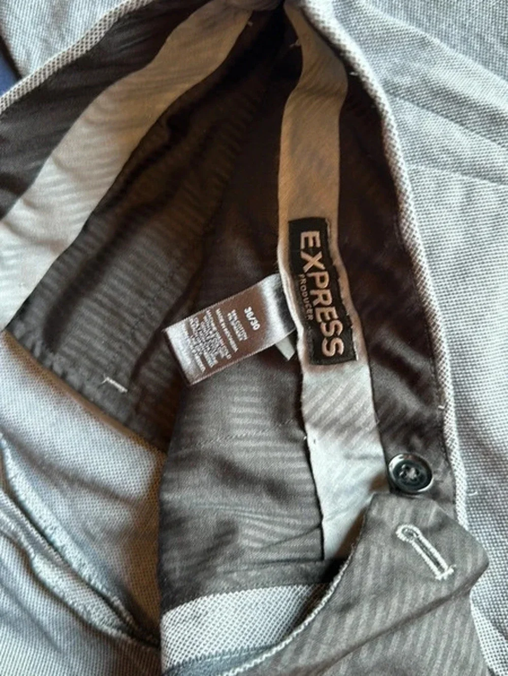 Express grey dress pants Size 36x30